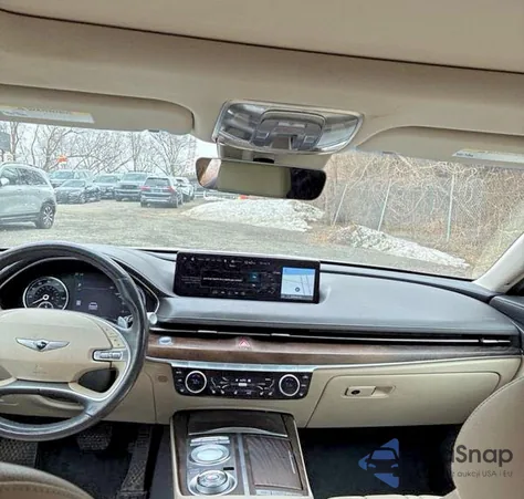 2022 Genesis G80 2.5T из США, поврежденный, VIN KMTGB4SC2NU092298